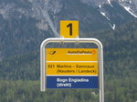 (170'921) - PostAuto-Haltestelle - Scuol-Tarasp, Bahnhof - am 16.