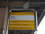 (171'792) - PostAuto-Haltestelle - Palzieux, gare - am 13. Juni 2016
