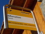 (173'154) - PostAuto-Haltestelle - Rances- bifurcation - am 20.