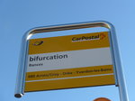 (173'155) - PostAuto-Haltestelle - Rances, bifurcation - am 20.