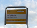 (173'211) - PostAuto-Haltestelle - Valeyres-sous-Rances, restaurant - am 21.