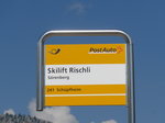 (174'894) - PostAuto-Haltestelle - Srenberg, Skilift Rischli - am 11.