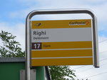 (175'507) - PostAuto-Haltestelle - Delmont, Righi - am 7.