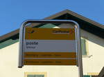 (176'621) - PostAuto-Haltestelle - Vtroz, poste - am 12.