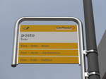 (176'740) - PostAuto-Haltestelle - Erde, poste - am 26.