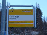 (178'104) - PostAuto-Haltestelle - Chandolin, Tlsige - am 21.
