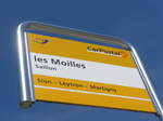 (179'957) - PostAuto-Haltestelle - Saillon, les Moilles - am 30.