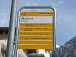 (180'502) - PostAuto-Haltestelle - Mesocco, Stazione - am 23.