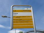 (180'517) - PostAuto-Haltestelle - Grono, Paese - am 23.