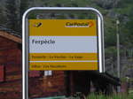 (181'828) - PostAuto-Haltestelle - Ferpcle - am 9.