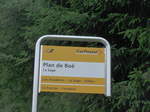 (181'853) - PostAuto-Haltestelle - La Sage, Plan de Bo - am 9.