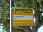(182'783) - PostAuto-Haltestelle - Klosters, Vereinapark - am 5.