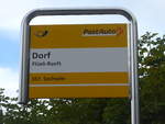 (184'729) - PostAuto-Haltestelle - Fleli-Ranft, Dorf - am 10.