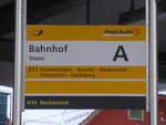 (186'803) - PostAuto-Haltestelle - Stans, Bahnhof - am 9.