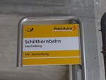 (188'273) - PostAuto-Haltestelle - Stechelberg, Schilthornbahn - am 5.