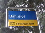 (189'681) - PostAuto-Haltestelle - Schfflinsdorf-Oberweningen, Bahnhof - am 26.