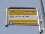 (189'933) - PostAuto-Haltestelle - Delmont, Sainte-Catherine - am 2.