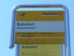 (194'492) - PostAuto-Haltestelle - Oberdiessbach, Bahnhof - am 1.