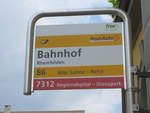(195'140) - PostAuto-Haltestelle - Rheinfelden, Bahnhof - am 23.