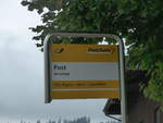 (196'386) - PostAuto-Haltestelle - Arnisge, Post - am 2.