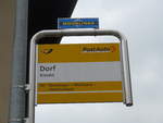 (203'648) - PostAuto-Haltestelle - Kiesen, Dorf - am 14.
