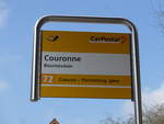 (203'713) - PostAuto-Haltestelle - Beurnevsin, Couronne - am 15.