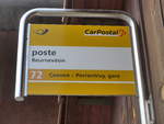 (203'720) - PostAuto-Haltestelle - Beurnevsin, poste - am 15.
