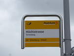 (205'547) - PostAuto-Haltestelle - Srenberg, Hchistrasse - am 27.