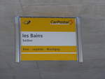 (210'941) - PostAuto-Haltestelle - Saillon, les Bains - am 9.