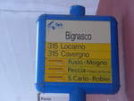 (213'887) - FART/PostAuto-Haltestelle - Bignasco - am 18.