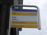 (214'057) - PostAuto-Haltestelle - Wildhaus, Dorf - am 1.