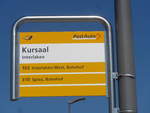 (216'079) - PostAuto-Haltestelle - Interlaken, Kursaal - am 15.
