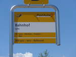 (217'176) - PostAuto-Haltestelle - Lyss, Bahnhof - am 21.