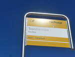 (227'617) - PostAuto-Haltestelle - Savise, Tsanfleuron - am 29.