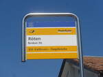 (227'769) - PostAuto-Haltestelle - Benken SG, Rten - am 4. September 2021