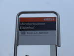 (199'183) - RBS-Haltestelle - Mnchenbuchsee, Bahnhof - am 4. November 2018