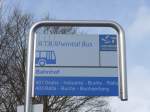 (158'542) - RTB-Haltestelle - Buchs, Bahnhof - am 1.
