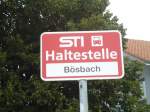 (129'521) - STI-Haltestelle - Steffisburg, Bsbach - am 6.
