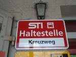 (133'875) - STI-Haltestelle - Unterlangenegg, Kreuzweg - am 28.