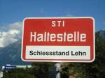 (135'478) - STI-Haltestelle - Unterseen, Schiessstand Lehn - am 14.