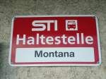 (136'763) - STI-Haltestelle - Goldiwil, Montana - am 20.