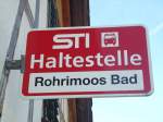 (136'779) - STI-Haltestelle - Heimenschwand, Rohrimoos Bad - am 21.