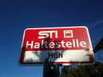 (136'780) - STI-Haltestelle - Heimenschwand, Hh - am 21.