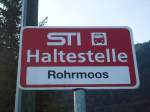 (136'838) - STI-Haltestelle - Pohlern, Rohrmoos - am 22.