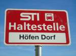 (136'847) - STI-Haltestelle - Hfen, Hfen Dorf - am 22.