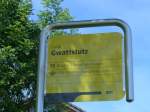(153'961) - STI-Haltestelle - Gwatt, Gwattstutz - am 17.