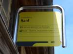 (153'962) - STI-Haltestelle - Zwieselberg, Hani - am 17.