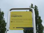 (160'728) - STI-Haltestelle - Steffisburg, Zulgbrcke - am 23.