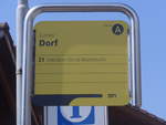 (215'951) - STI-Haltestelle - Gunten, Dorf - am 8.