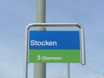(161'632) - SW-Haltestelle - Winterthur, Stocken - am 31.